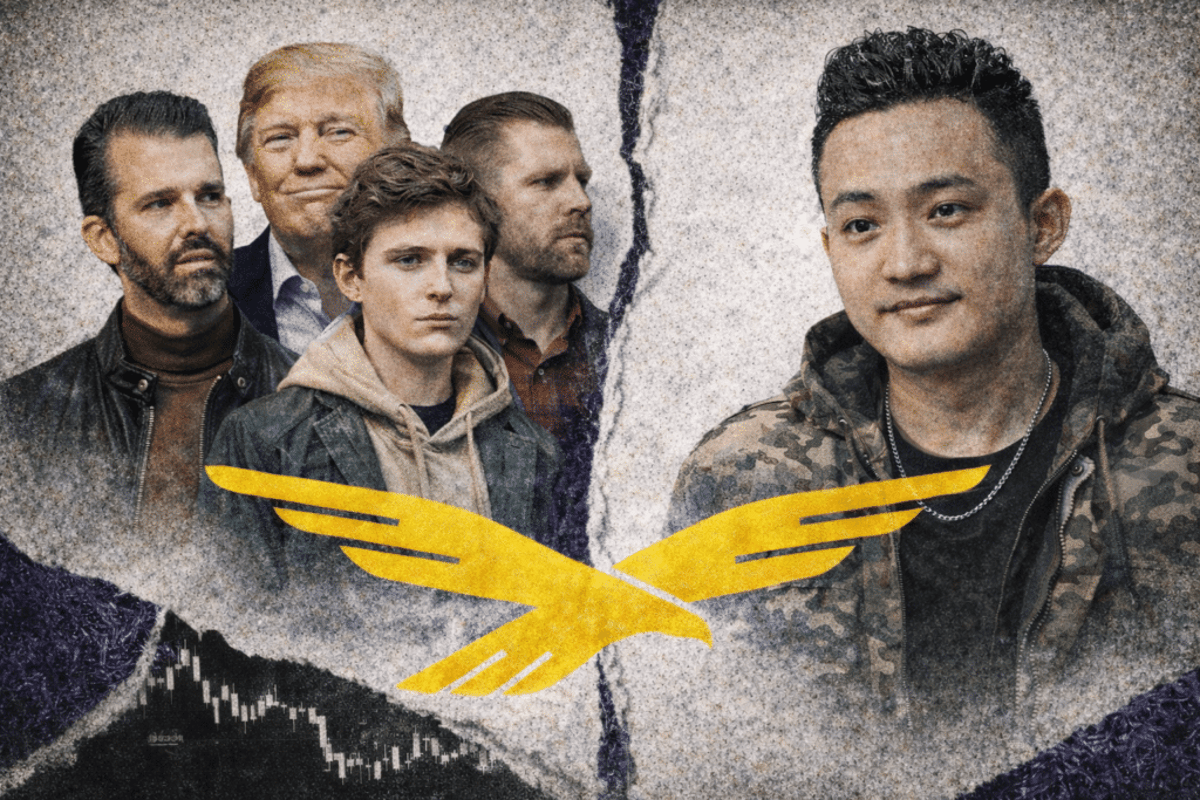 Justin Sun’s Locked WLFI Tokens Lose $60 Million in Value: Bubblemaps