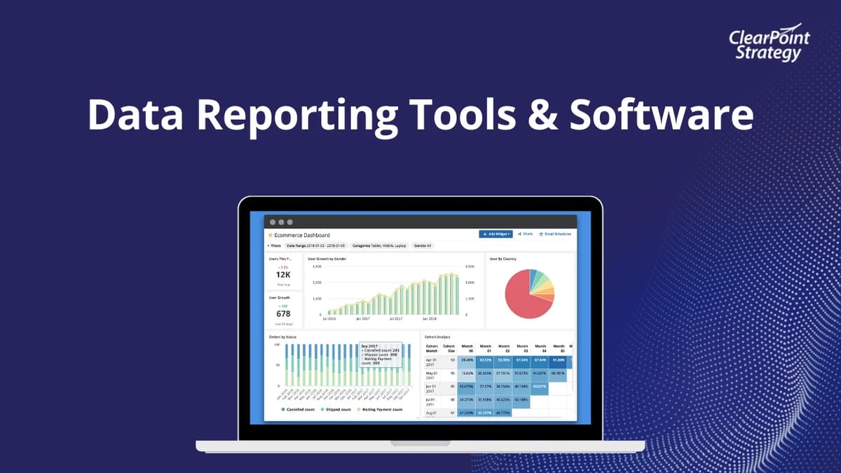9 Best Data Reporting Tools | ClearPoint | ClearPoint Strategy Blog