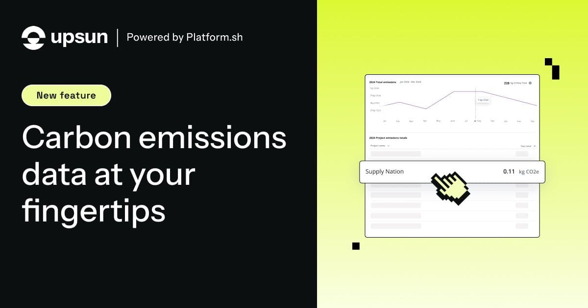 Carbon Emissions Data at Your Fingertips