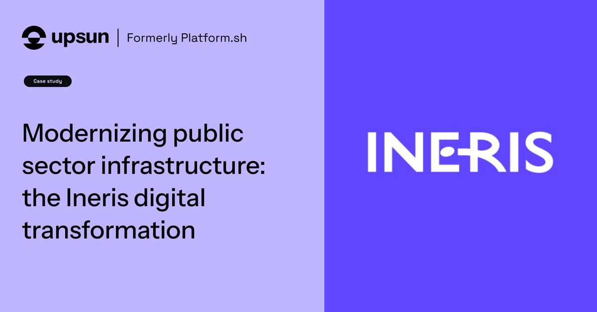 Modernizing Public Sector Infrastructure: The Ineris Digital Transformation