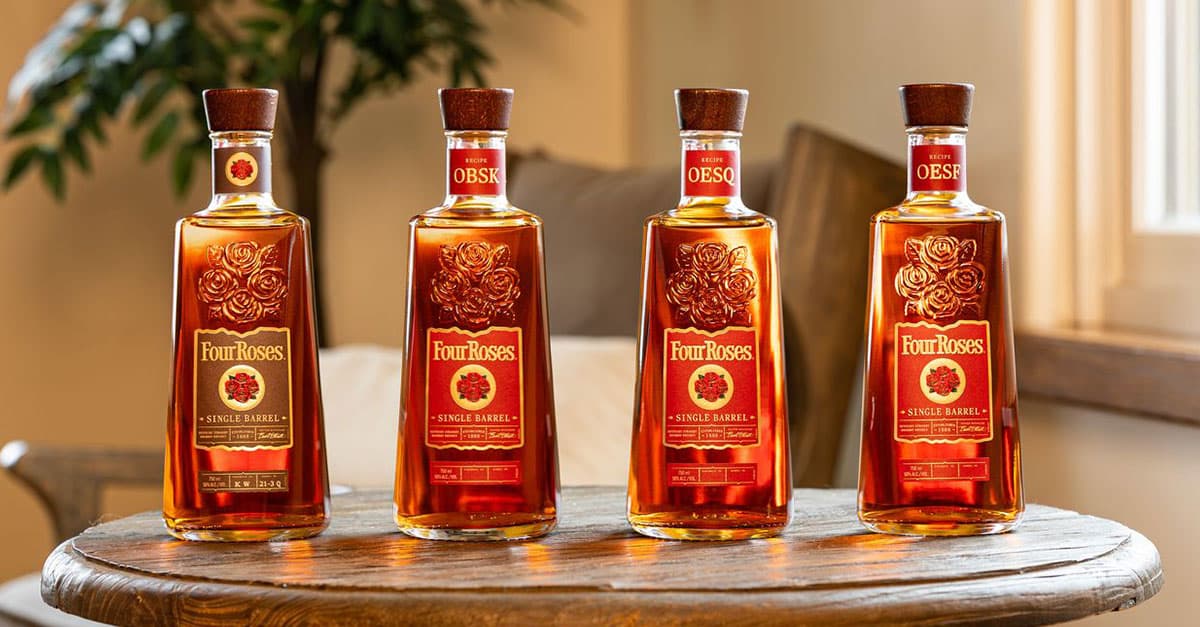 Four Roses Releases Second Iteration of Its 100-Proof Single Barrel Collection