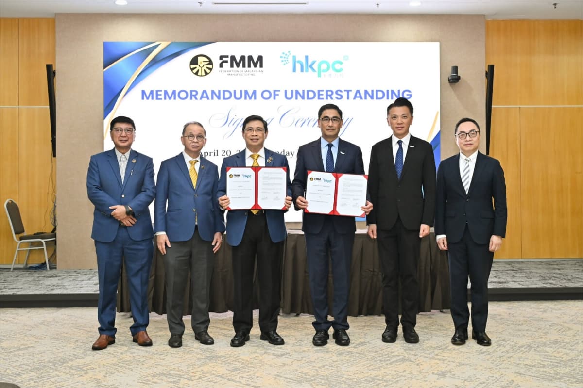 Hong Kong Productivity Council Partners with Malaysian Manufacturers