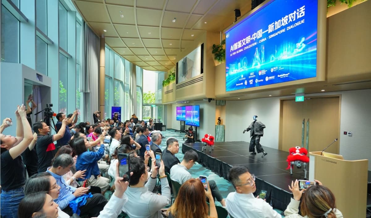 China Singapore AI Dialogue Held in Singapore