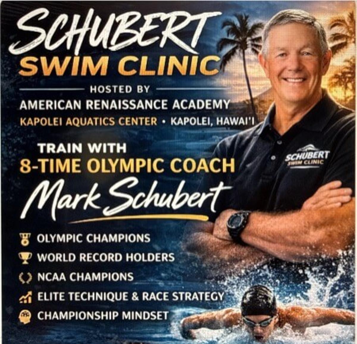 Train in Hawaii With Olympic Coach Mark Schubert: Exclusive Summer Swim Camp