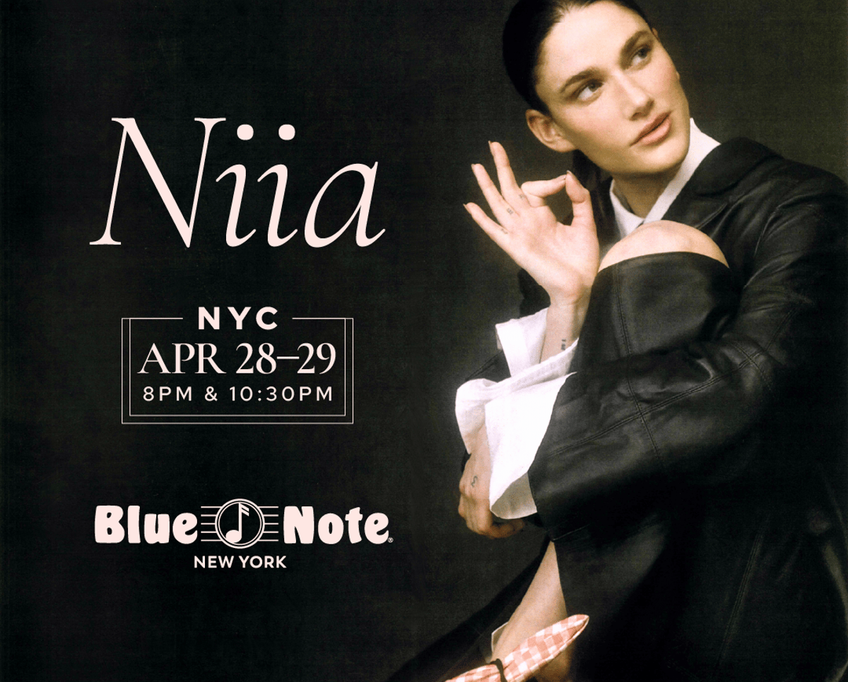 Preview: Niia at Blue Note NYC