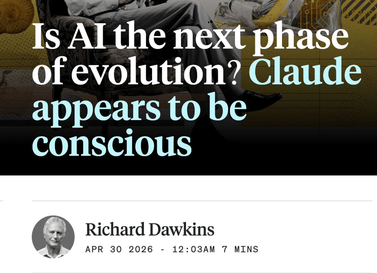 Dawkins: Is AI Conscious?