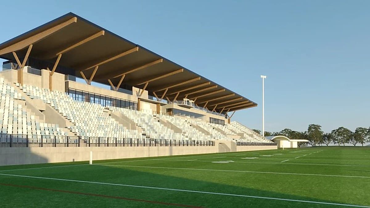 Australia’s Longest Cantilever Timber Roof Designed for Browne Park