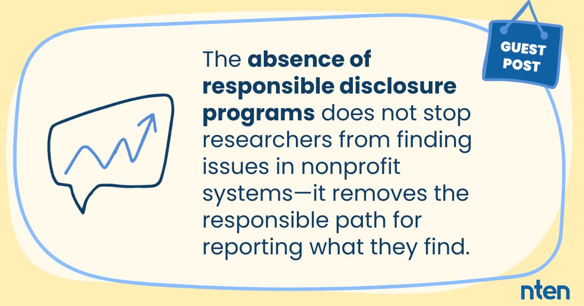 Why Nonprofits Are Missing From the Responsible Disclosure Ecosystem