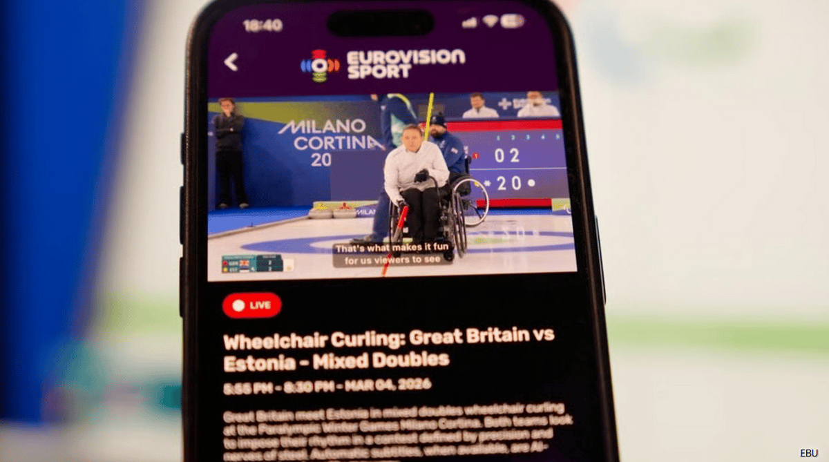 Eurovision Sport Provides Live Subtitling for Paralympic Winter Games