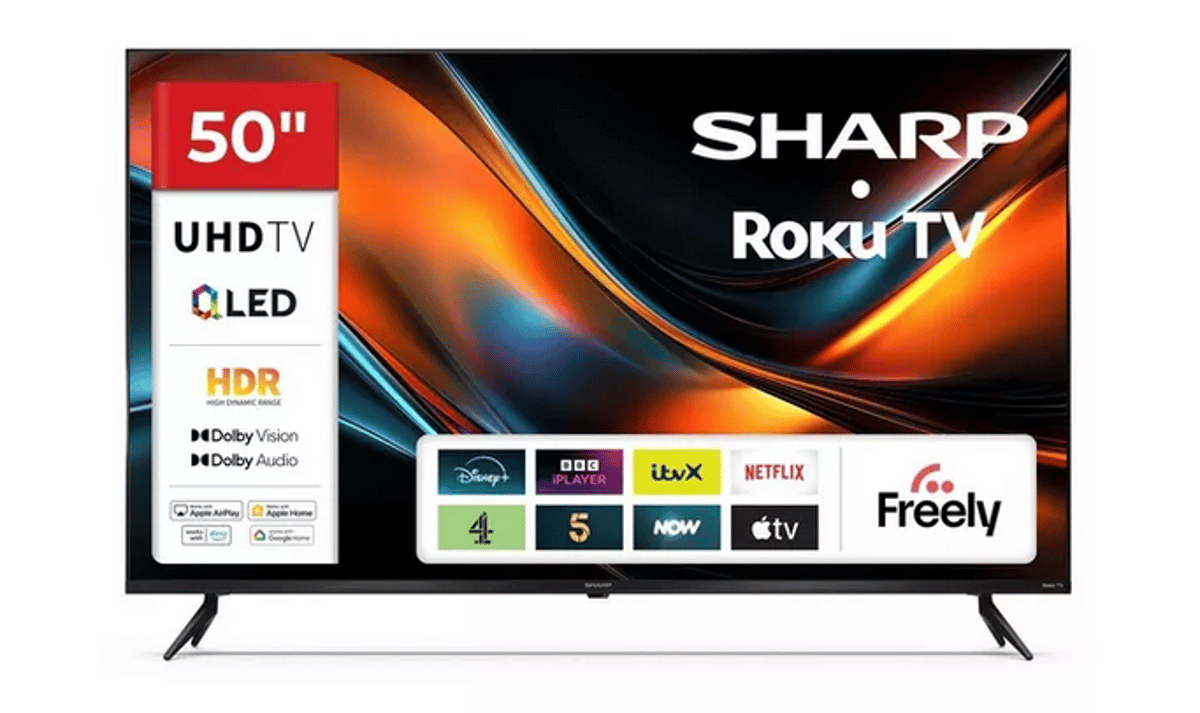 Sharp Roku TV QLED Launches in UK