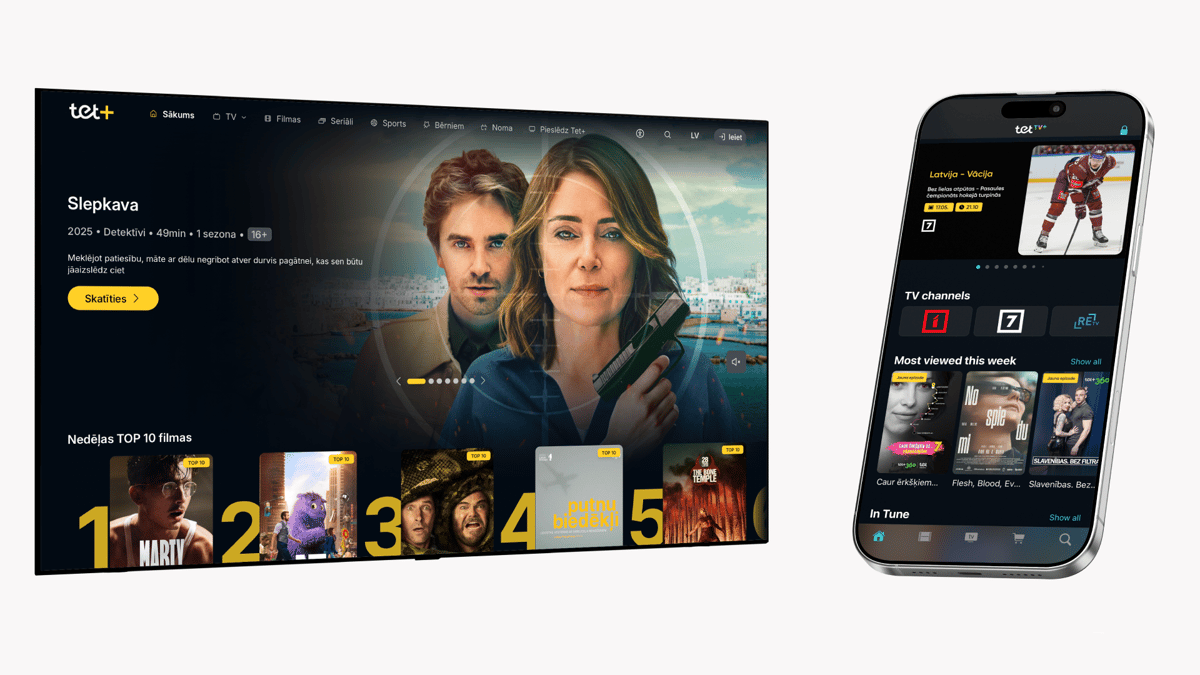 Backscreen Powers Tet TV+ with with Cross-Gen UX