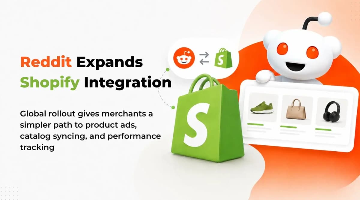 Reddit Expands Shopify Integration as Social Commerce Moves Closer to Performance Marketing