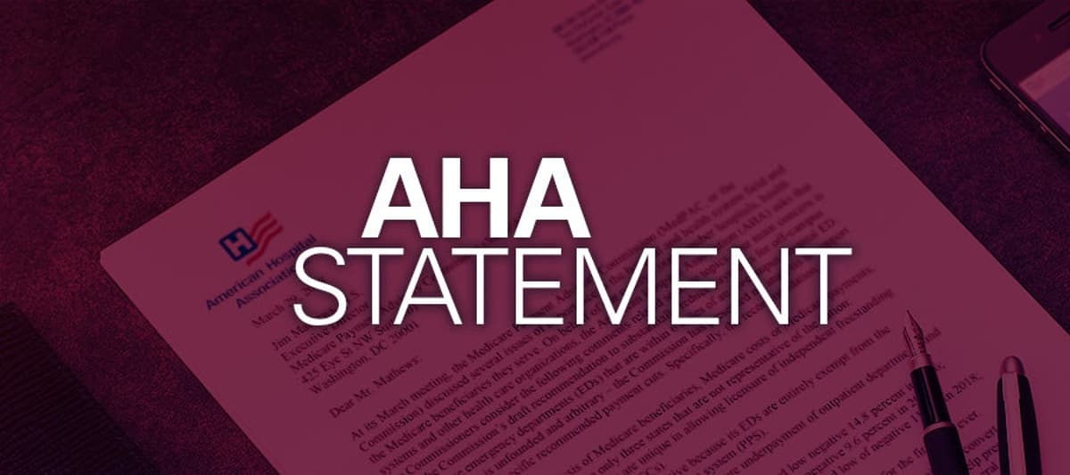 AHA, Others Issue Joint Statement on Workplace Violence in Health Care