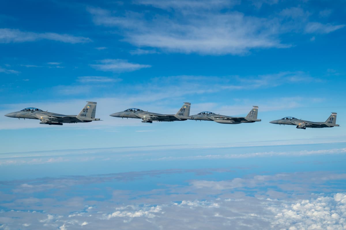 Air Force Doubles Planned F-15EX Fleet to 267 Fighters