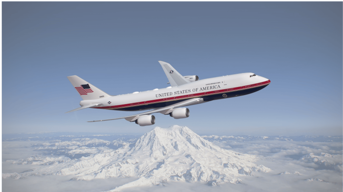 Qatar-Gifted ‘Bridge’ Air Force One Painted, Final Modifications Underway