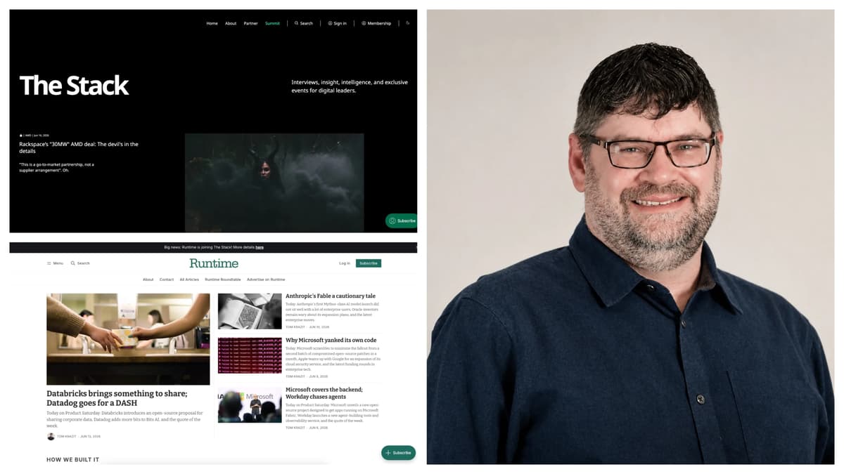UK B2B Tech Publisher The Stack Acquires US Newsletter Runtime