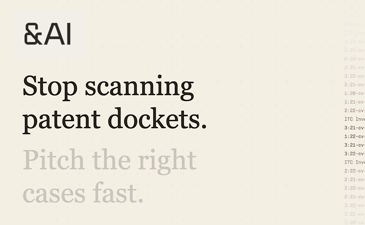 &AI Launches Opportunities: Real-Time Patent Defence Feed