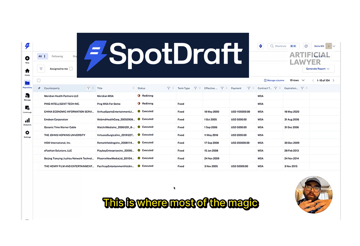 Walk Through: SpotDraft – AI-Powered CLM