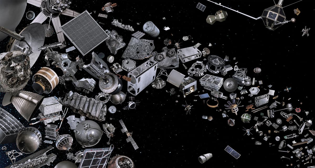 Solar Activity Determines How Fast Space Junk Falls to Earth