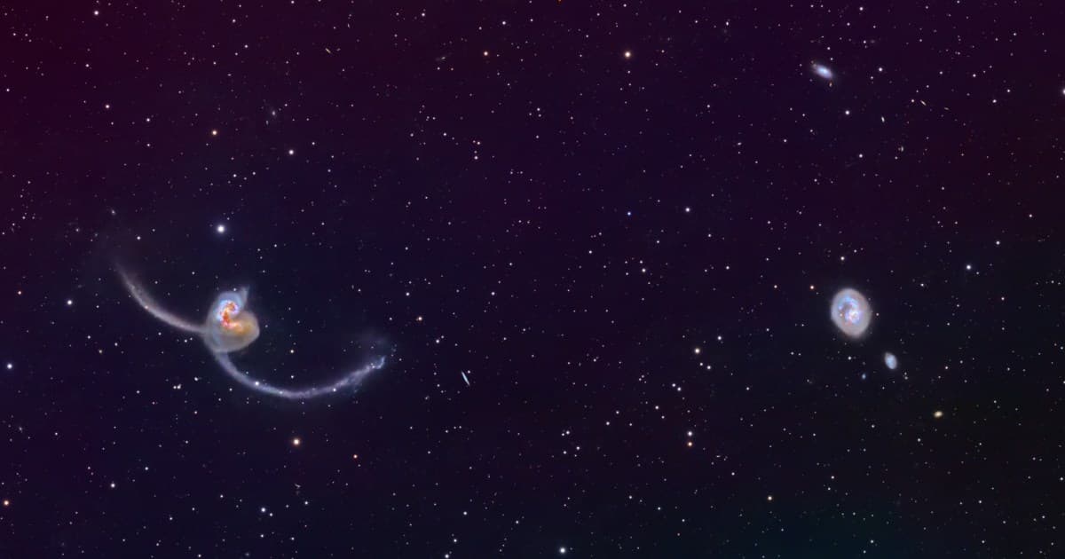 A Galactic Collision