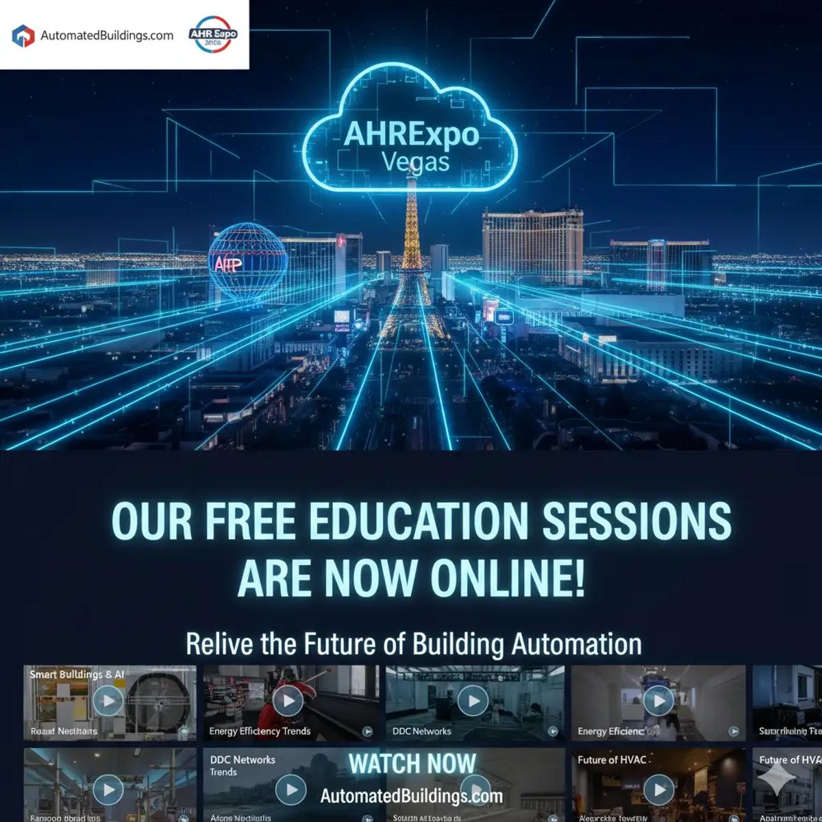 Our Free Education Session From AHR Vegas Online