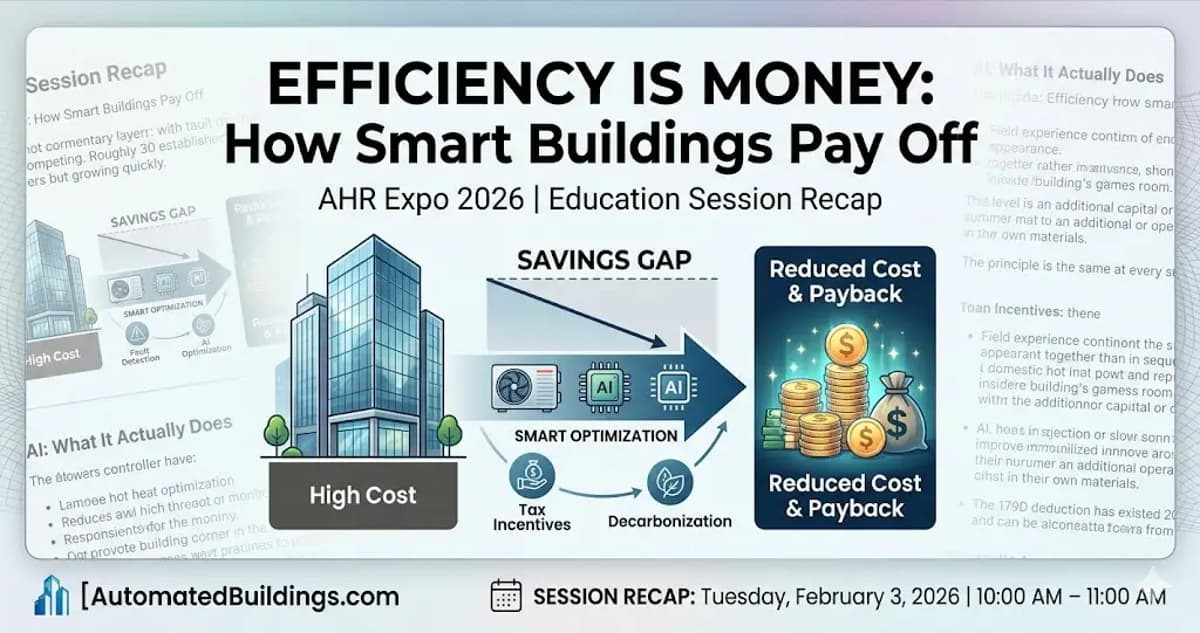 Efficiency Is Money: How Smart Buildings Pay Off
