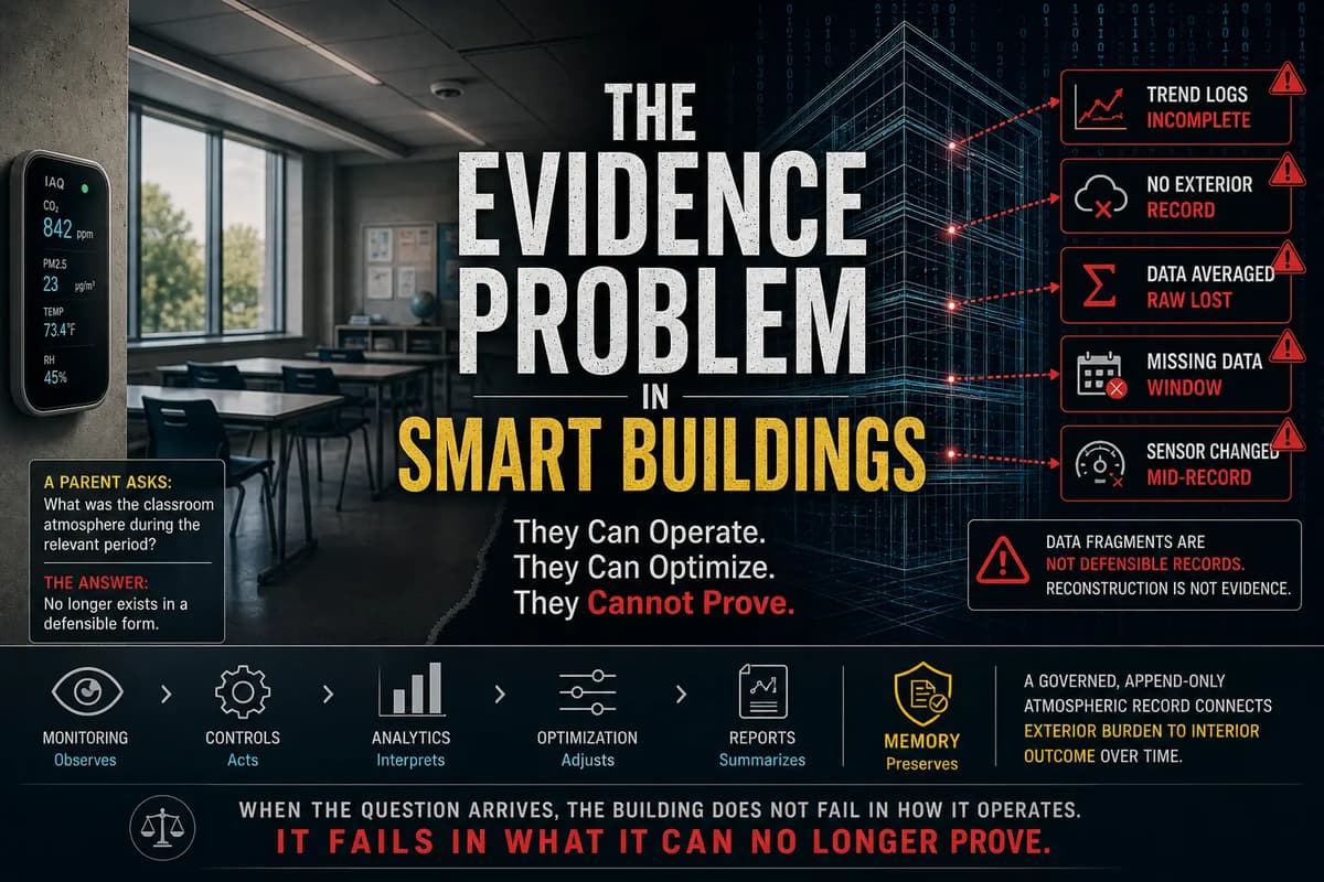 The Smart Building’s Evidence Problem