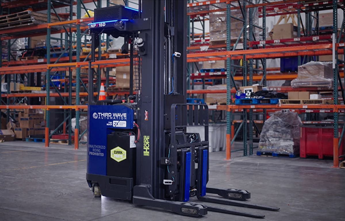 Third Wave Automation Partners with Raymond to Scale AI Across Lift Trucks