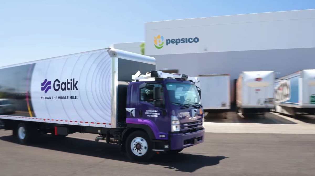 Gatik and PepsiCo to Deploy Autonomous Trucks in North America
