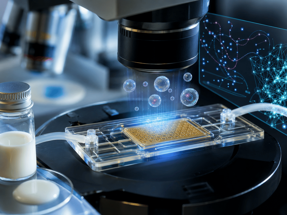 AI-Driven Nanotweezers Bring Milk Vesicle Analysis Into Sharper Focus