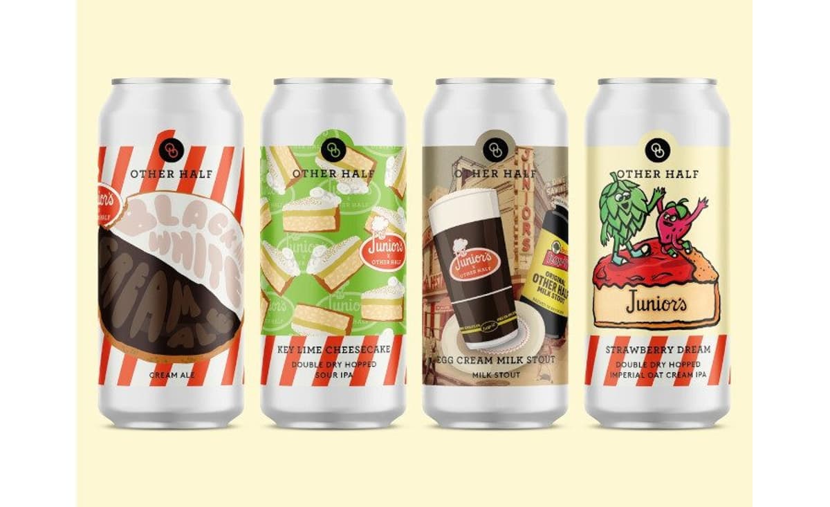 Other Half Brewing, Junior’s Restaurant and Bakery Announce Collab