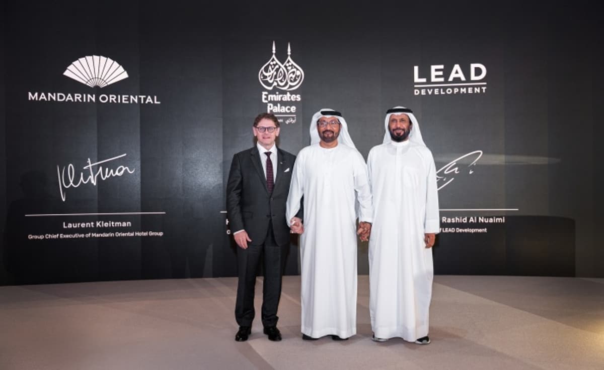Emirates Palace, LEAD Development, and Mandarin Oriental Unveil Plans for 35 Private Residences