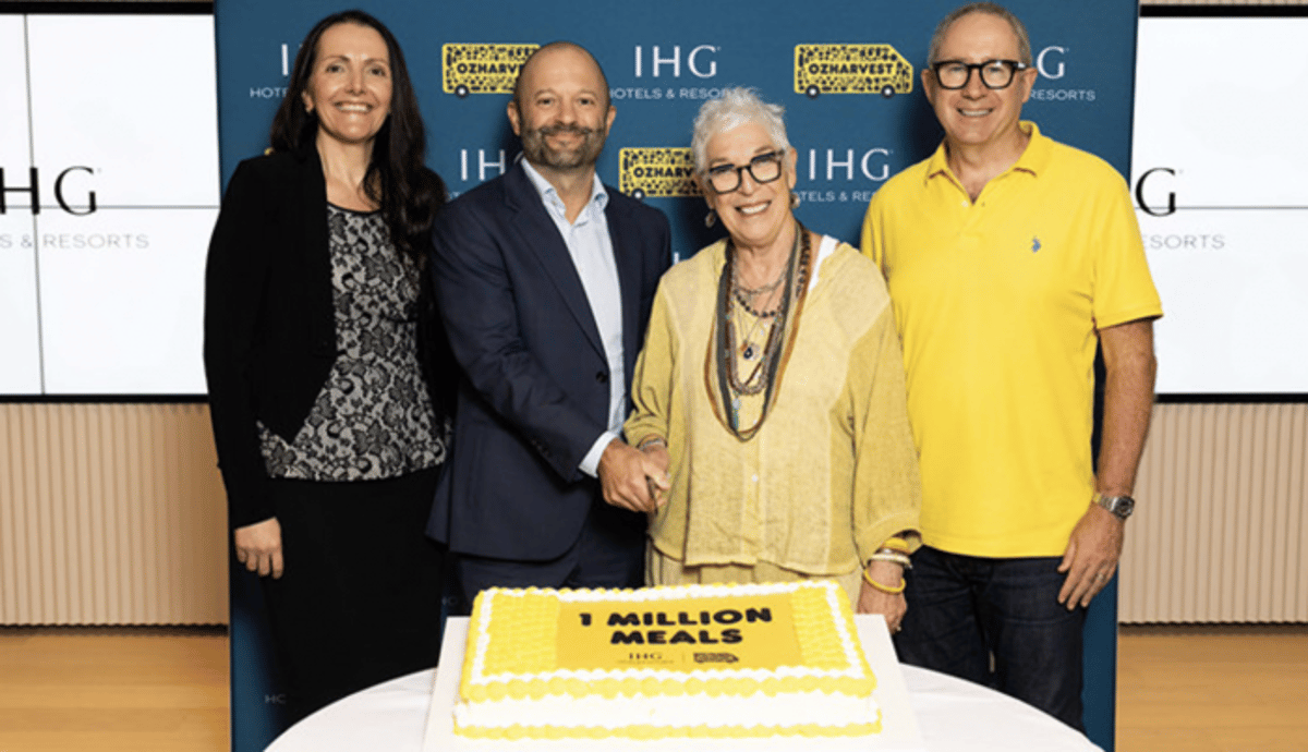 IHG Hotels & Resorts and OzHarvest Surpass One Million Meals Milestone