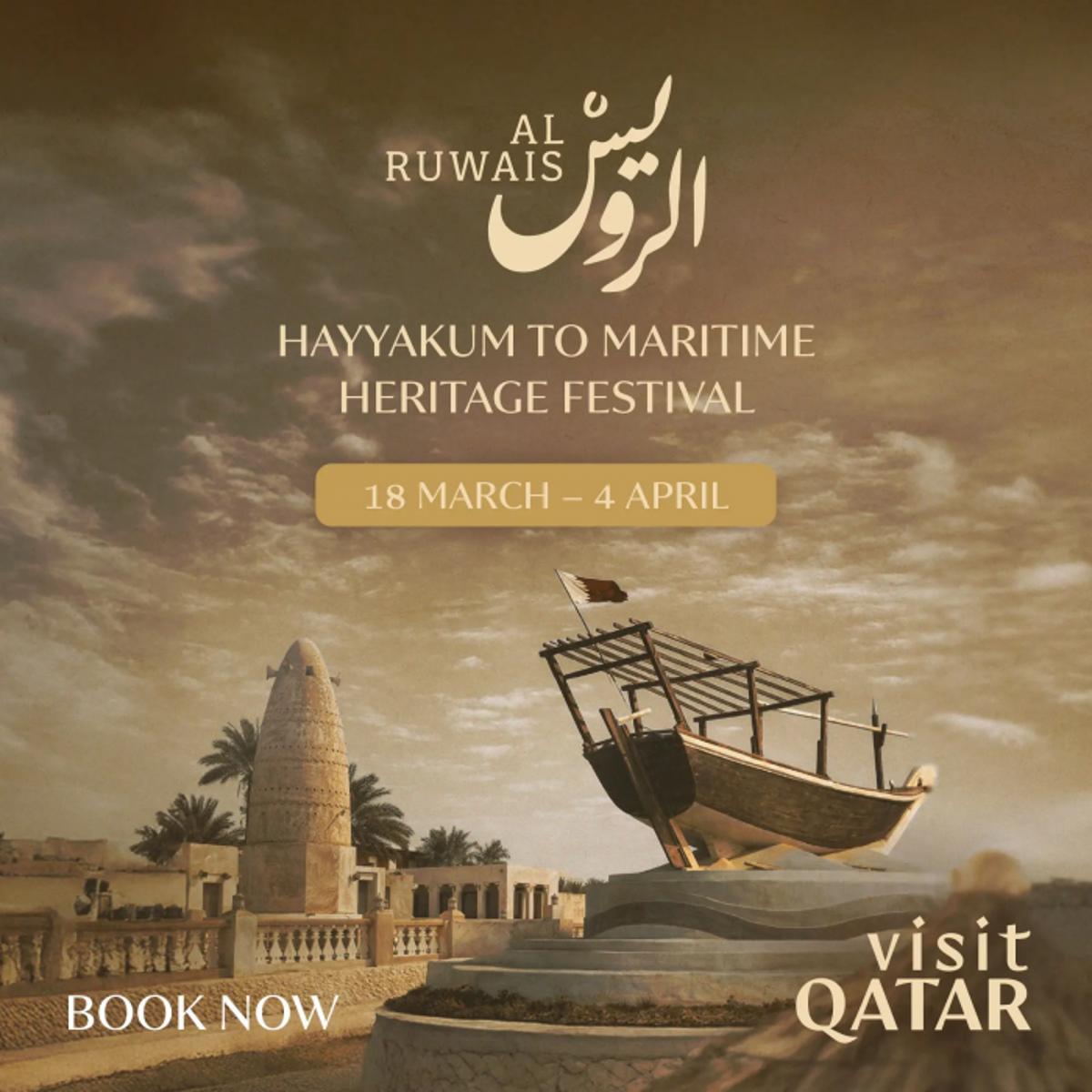 Visit Qatar Announces a New Activation: Al Ruwais- the Maritime Heritage Festival