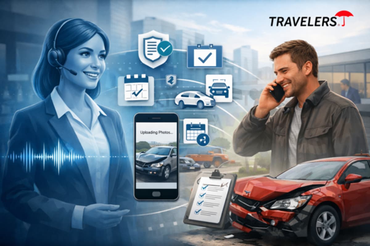 AI Claim Assistant Now Taking Auto Damage Claims Calls at Travelers