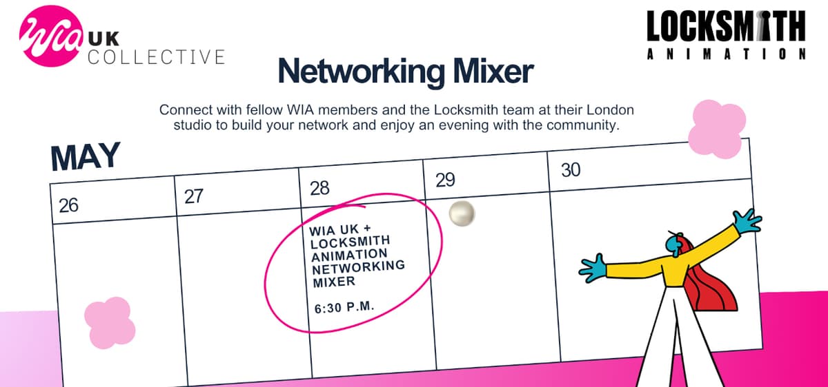 WIA Launches First U.K. Collective With May 28 Locksmith Kickoff Mixer