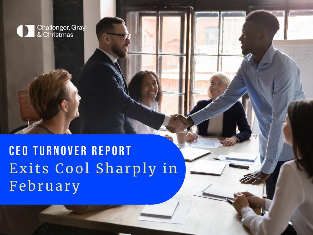 February CEO Turnover Report: Exits Fall as Boards “Wait-and-See”