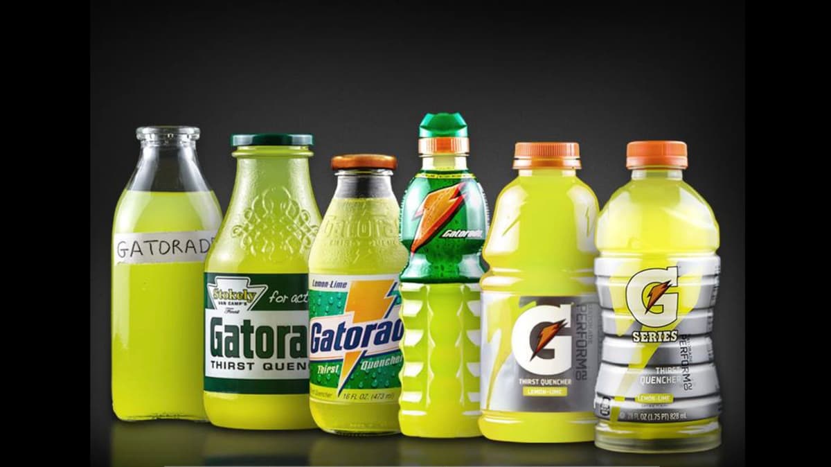 The Evolution Of Gatorade Bottles Over The Years