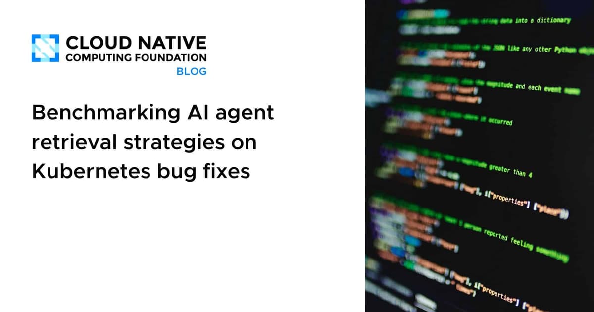 Benchmarking AI Agent Retrieval Strategies on Kubernetes Bug Fixes