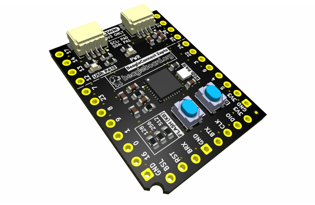 BeagleConnect Zepto – A “$1 Computer” Based on TI MSPM0L1117 Cortex-M0+ MCU