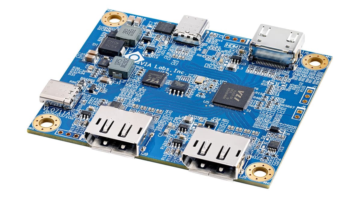 VIA Labs VL610/VL610D MST Hub Controllers to Enable USB-C Multi-Display Adapters with up to Three 4K Display Outputs