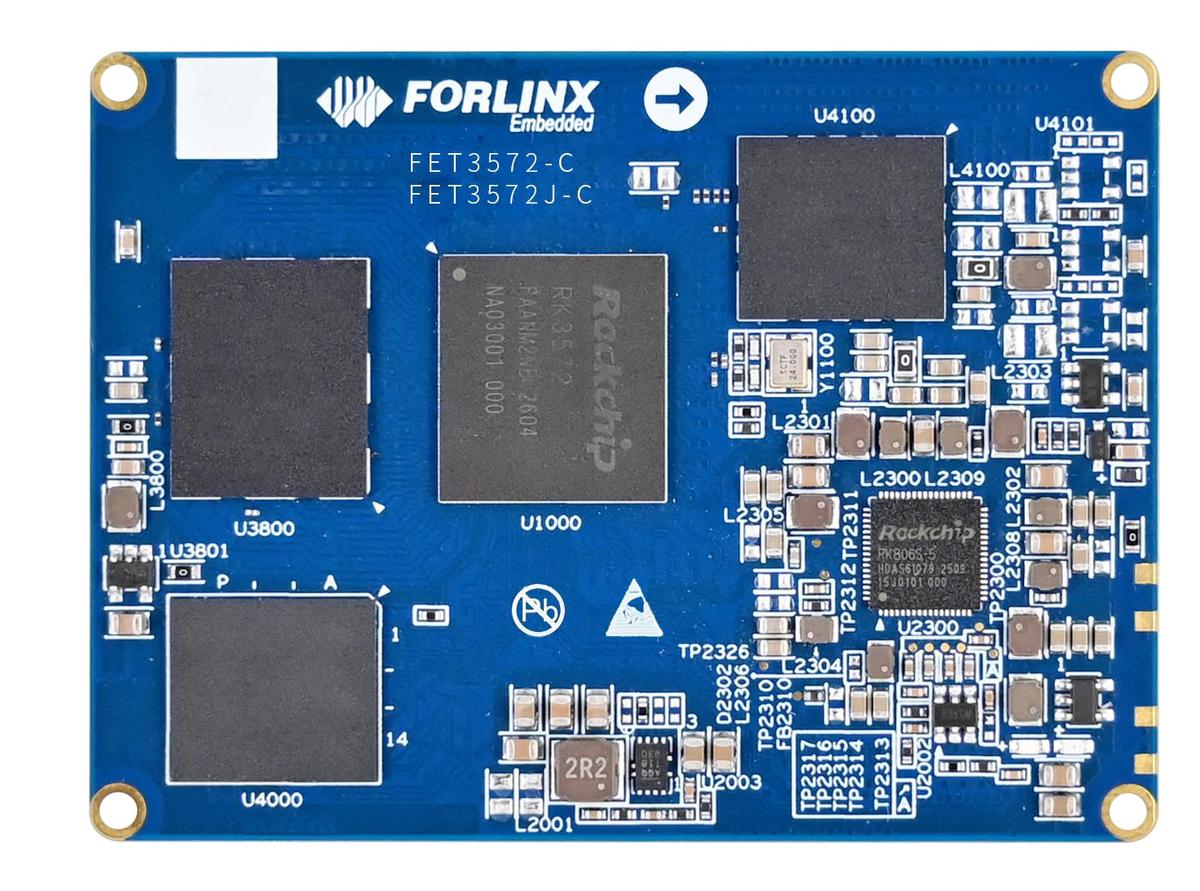 Forlinx Launches Rockchip RK3572 System-on-Module (SoM) and Development Board with Linux 6.12 BSP