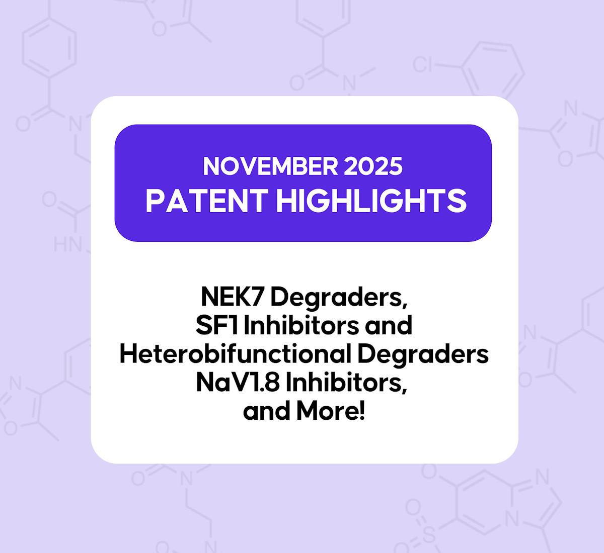November 2025 Patent Highlights