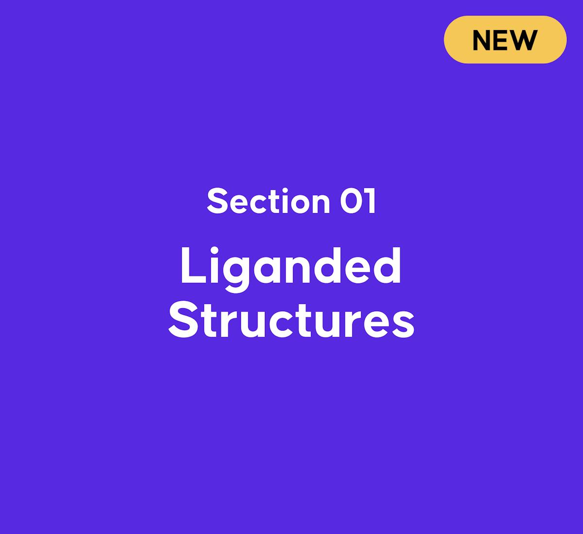 Module 4, Section 1: Liganded Structures