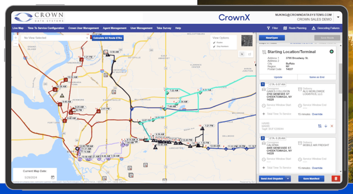 Tenet Transportation Tech Merges with Crown Data Systems to Form New Freight‑tech Leader