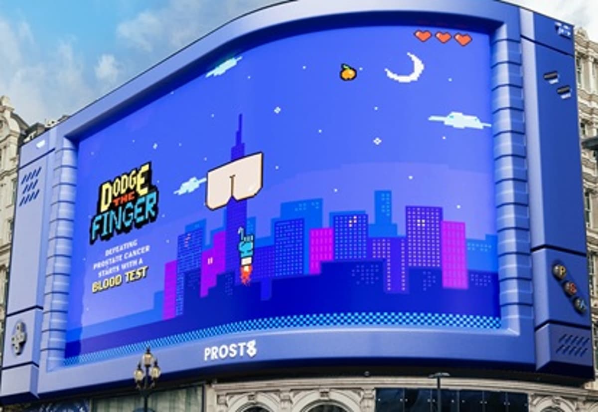 Prost8 Gets Arse in Gear for Bum-Controlled DOOH Blitz