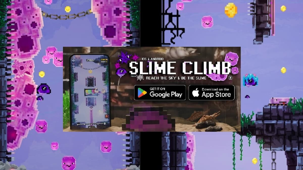 SlimeClimb Is a Terraria-Inspired, 2D Action-Platformer Where You Climb as a Slime