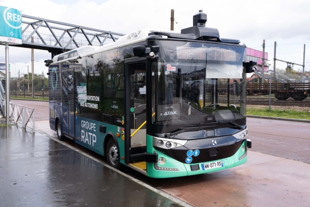 RATP and Karsan Wrap up Autonomous Bus Trial in Paris
