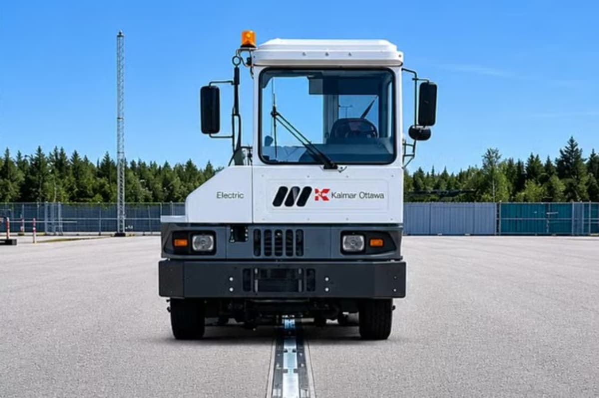 Kalmar and Elonroad Push Ahead with ‘Electric Road’ Project