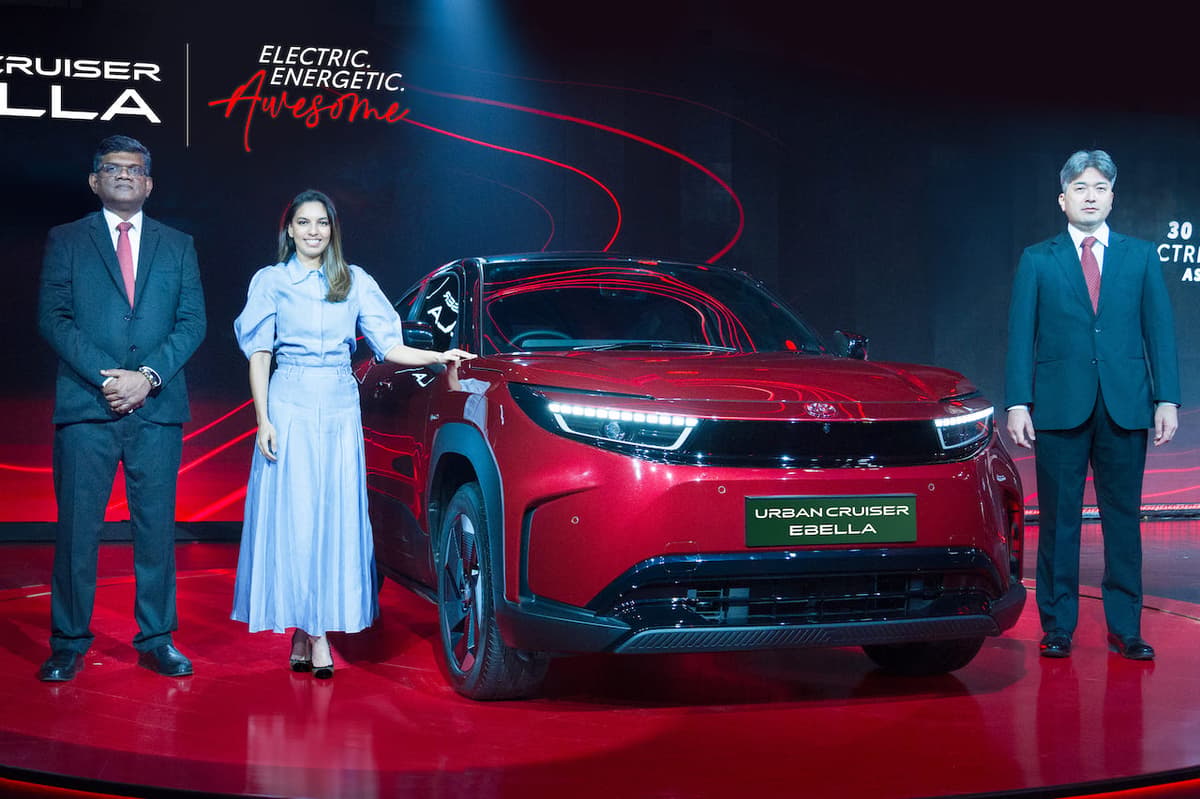 India: Toyota Launches the Urban Cruiser Ebella as Its First EV